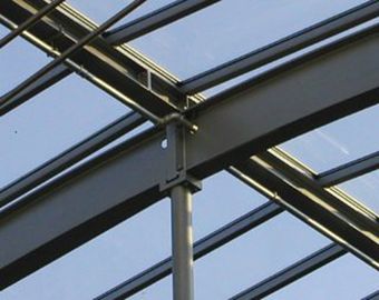 太原钢结构厂H型钢多跨多坡钢架（二）